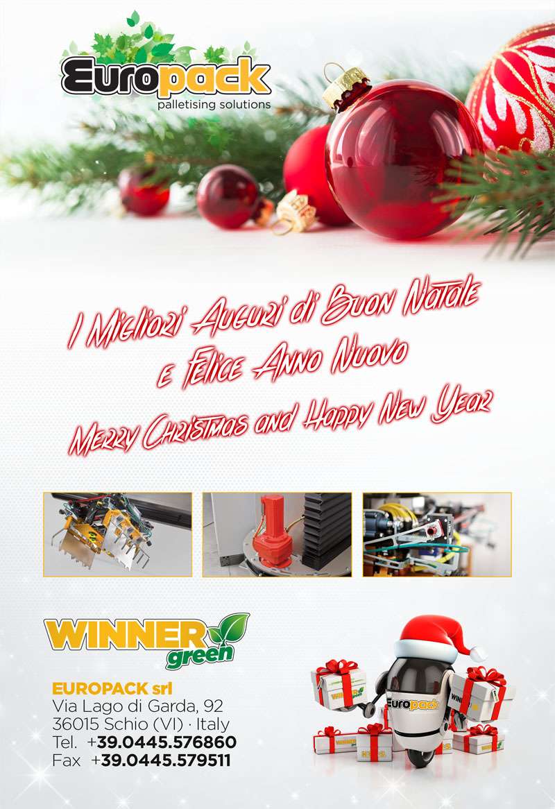 Auguri di buon Natale da Europack